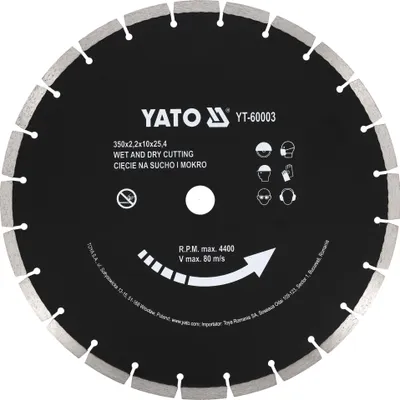 Immagine prodotto di Disco diamantato per il taglio del calcestruzzo 350 x 25,4 mm