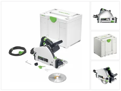 Obrázok produktu pre Festool TS 55 FEBQ-Plus ponorná píla 1200 W 160 mm + Systainer ( 576703 ) - Nástupca 576000