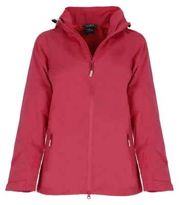 Produktbild von Blue Wave Damen Funktionsjacke Hannah - Outdoor-Jacke Regenjacke mit abnehmbarer Kapuze und Mesh-Innenfutter in Pink Größe 42