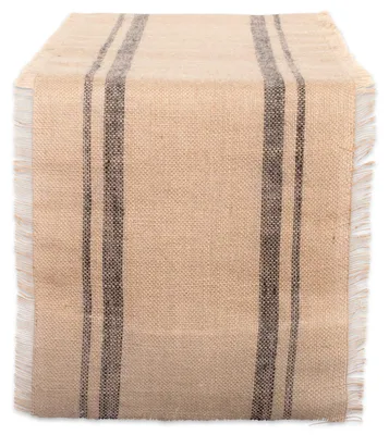 Produktbild von Tischläufer, Jute, grau, 14 x 108 cm