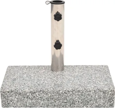 Immagine prodotto di vidaXL Supporto per ombrellone rettangolare in granito 25 kg