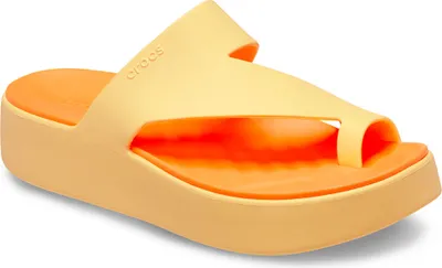 Produktbild von Crocs Getaway Platform Toe Loop Flip-flops Gelb,Orange EU 39-40 Frau Gelb,Orange EU 39-40