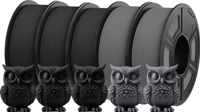 Produktbild von JAYO PETG-Filament, 600 mm/s Hochgeschwindigkeitsdruck, langlebige Robustheit, HSPETG 3BK 2GY