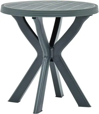 Produktbild von Grüner Bistrotisch aus Kunststoff, Ø 70 cm