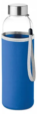 Produktbild von Mid Ocean MO9358 Glasflasche mit Neoprenhülle 500ml Blau