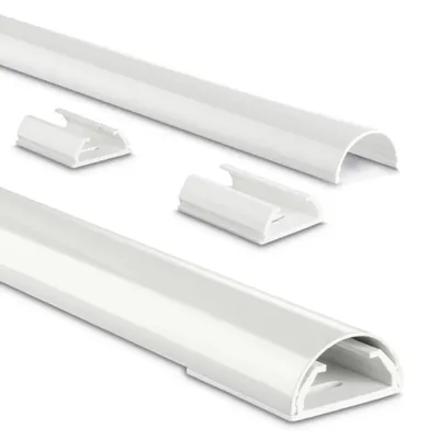 Produktbild von Hama 00220988 Kabel-Organizer Universal Kabelkanal Weiß 1 Stück(e)
