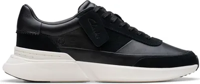 Produktbild von Clarks Craft Pace Leder-Sneaker, Schwarz 42 EU