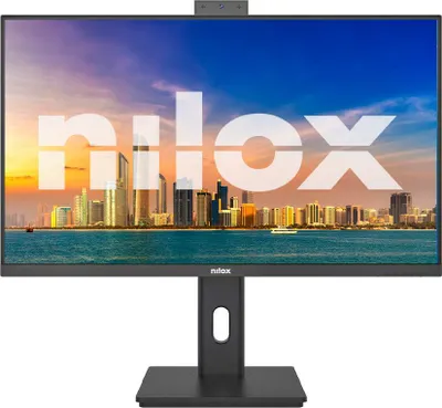 Nilox PC Monitor 27" Full HD 120Hz IPS Webcam Integriert Schwarz NXM27RWEB02B