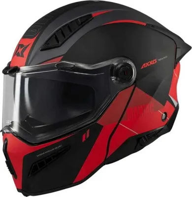 Produktbild von Axxis Ghostfighter Sv Maniac Modularhelm Schwarz S Schwarz S