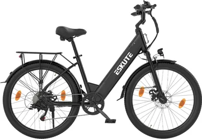 Zdjęcie produktu dla Rower elektryczny ESKUTE C100 PLUS 250W 36V 13Ah E-bike czarny