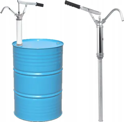 Produktbild von ELMAX | Fasspumpe mit Hebelwirkung, Hebelpumpe für 50, 100, 200L Fässer, Ölfasspumpe, Kurbelpumpe, Handpumpe