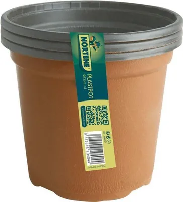 Produktbild von Plastpot 3 runde Töpfe Durchmesser 13cm - Nortene