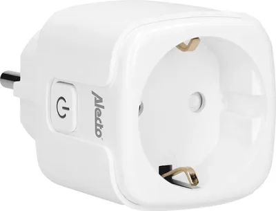 Produktbild von Alecto SMART-PLUG20 - Smarter WLAN-Zwischenstecker mit Stromzähler, 16 A, 3680 W