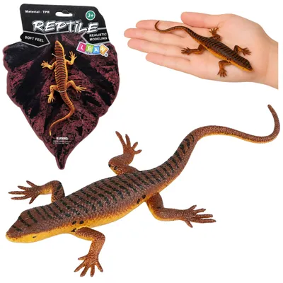 Produktbild von Eidechse Viviparous Gummifigur, dehnbar, realistisch, 12,5 cm