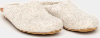 Produktbild von Magicfelt Filz Pantoffeln Aus 100% reiner Shetlandwolle, Mit Ledersohle, Anatomisch geformt