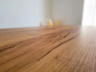 Produktbild von Esstisch Gilberto 100x200 cm ausziehbar – 4 Einlegeplatten – max. 440 cm – Eiche Craft – Massivholzbeine – Tisch für 16 Personen