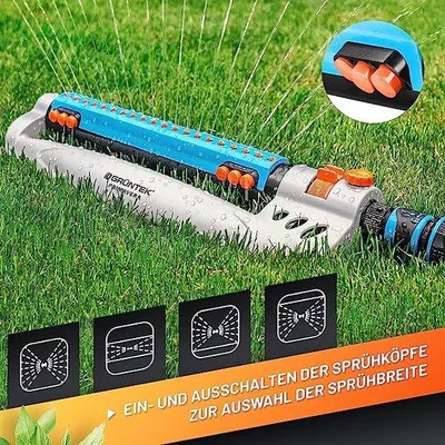Produktbild von rotatorische Wasserzusatzpumpe, Grasbewässerungssystem, Rasensprinkler, Gartenwasserpistole