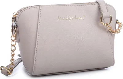 Produktbild von Jennifer Jones Elegant Kleine Damen Tasche Handtasche Schultertasche Abendtasche Umhängetasche Beige