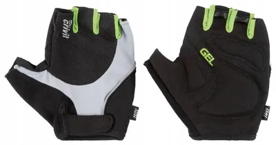 Produktbild von Vibike Kurzfinger Radhandschuhe Gel Gr. M Schwarz