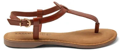 Produktbild von Lazamani Imme Damen Ledersandalen Tan Größe 40