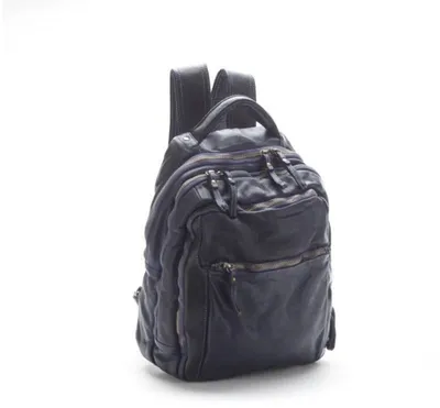 Produktbild von BZNA Bernd Blau Rucksack Backpacker Designer Uni Lederrucksack