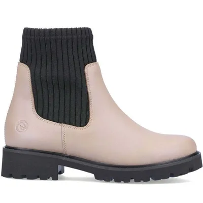 Produktbild von Remonte Damen Stiefeletten D8696-64 Farbe: Beige Größe: 38
