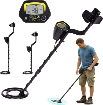 Immagine prodotto di Metal Detector con LCD, 3 modalità, bobina impermeabile