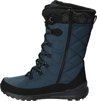 Produktbild von American Club Sn83 Damen Winterschuhe Softshell, Tripletex-Membran, Hohe Winterstiefel mit Fleecefutter, Gefüttert Schneestiefel, Dunkelblau 38