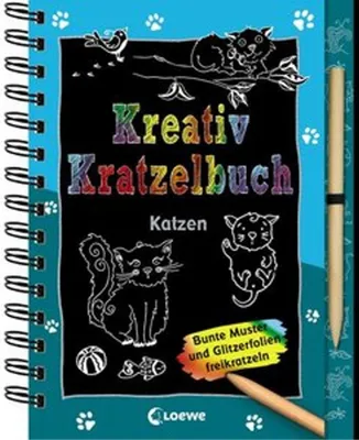 Produktbild von Kreativ-Kratzelbuch: Katzen