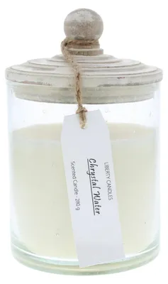 Produktbild von Liberty Candle, Kristallwasser, Duftkerze, 280 g