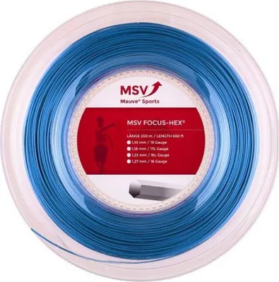Immagine prodotto di MSV Tennissaite Focus-HEX 200m hellblau, 355000126400030