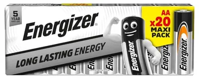 Obrázok produktu pre Batérie Energizer Everyday AA - 20 kusov