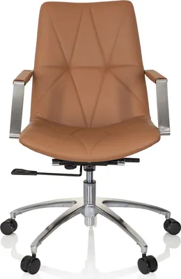 Obrázek produktu pro hjh OFFICE Home Office Kancelářská židle SARANTO II Kancelářská židle s područkami Otočná židle ze syntetické kůže
