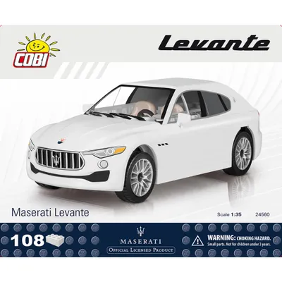 Produktbild von COBI Maserati Levante, Auto, Fahrzeug, Sammelautos, Spielzeug, Spielen, Konstruktionsbausteine, 108 Teile, 24560