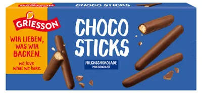 Produktbild von Griesson Choco sticks 150g