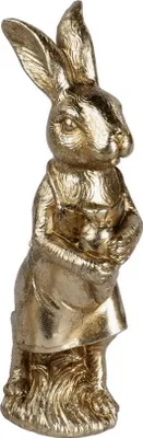 Produktbild von Hase Osterhase Oster Deko Garten Tier Figur Osterei Skulptur Statue Ei Kaninchen