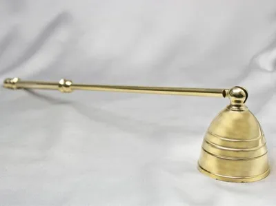 Produktbild von Kerzenlöscher Messing Kopf beweglich 25 x 3,8 cm