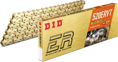 Produktbild von X-Ringkette DID520ERVT(G&G)/120N Kette offen mit Nietschloss (ZJ)