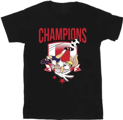 Image de T-shirt Looney Tunes « Champions » pour homme BI36393 (XL) (noir)