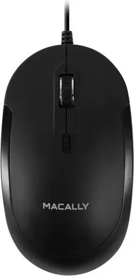 Produktbild von Macally Dynamouse Optische USB-Maus - Schwarz