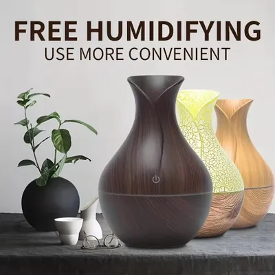 Produktbild von Aroma Diffuser,Ultraschall Luftbefeuchter 130ml, 0,50 l Wassertank, Cool Mist Humidifier,Aroma Diffuser für Schlafzimmer,Büro,Yoga