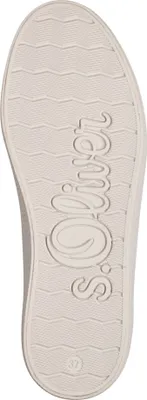 Produktbild von s.Oliver Damen Schnürschuh Court Sneaker Reißverschluss Plateau 5-23600-42, Größe:39 EU, Farbe:Beige