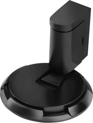 Produktbild von Mechanischer Hochleistungs-Türstopper - federdämpfend, winddicht und nagelfreie oder schraubenlose Montage.Schwarz