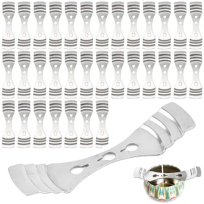 40er Set Dochtzentrierer Metall für Kerzenherstellung DIY