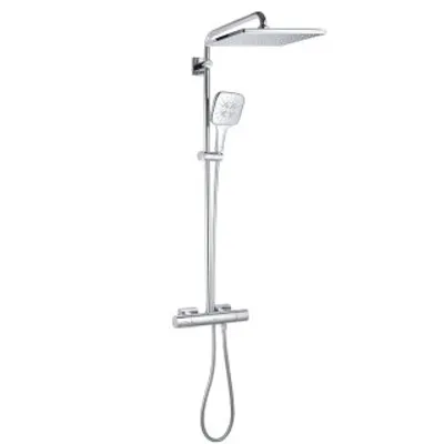 Obrázek produktu pro GROHE Rainshower 310 SmartActive Cube, 111,8 cm, 1,75 m, Zeď, Chrom, G1/2