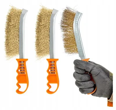 Obrázek produktu pro danileo Ruční drátěné kartáče 3 ks 24 cm na čištění