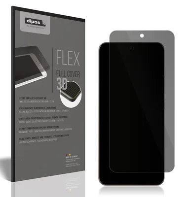 Produktbild von Full Cover Privacy Blickschutzfolie für Oppo Reno 12 Folie Anti-Shock