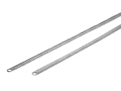 Produktbild von Rittal Flachband-Erder M6, Querschnitt 10 mm², Länge 200 mm