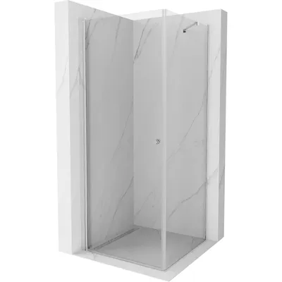 Obrázok produktu pre Mexen Pretoria sprchová kabína, kyvné dvere 70 x 70 cm, transparentnéné, chrómová - 852-070-070-01-00