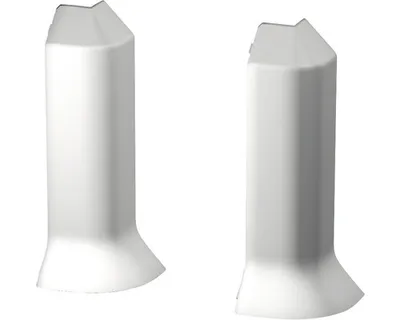 Produktbild von Prinz Außenecken für Hartschaum-Sockelleiste 60 mm hellgrau